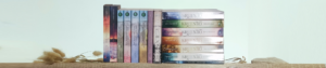 Ein Regal mit meinen Büchern.